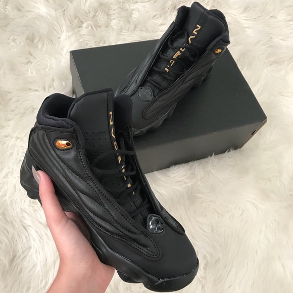 jordan pro strong black gold